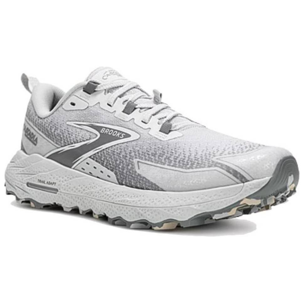Brooks Cascadia18 Low top Running Shoes Men’s White Gray