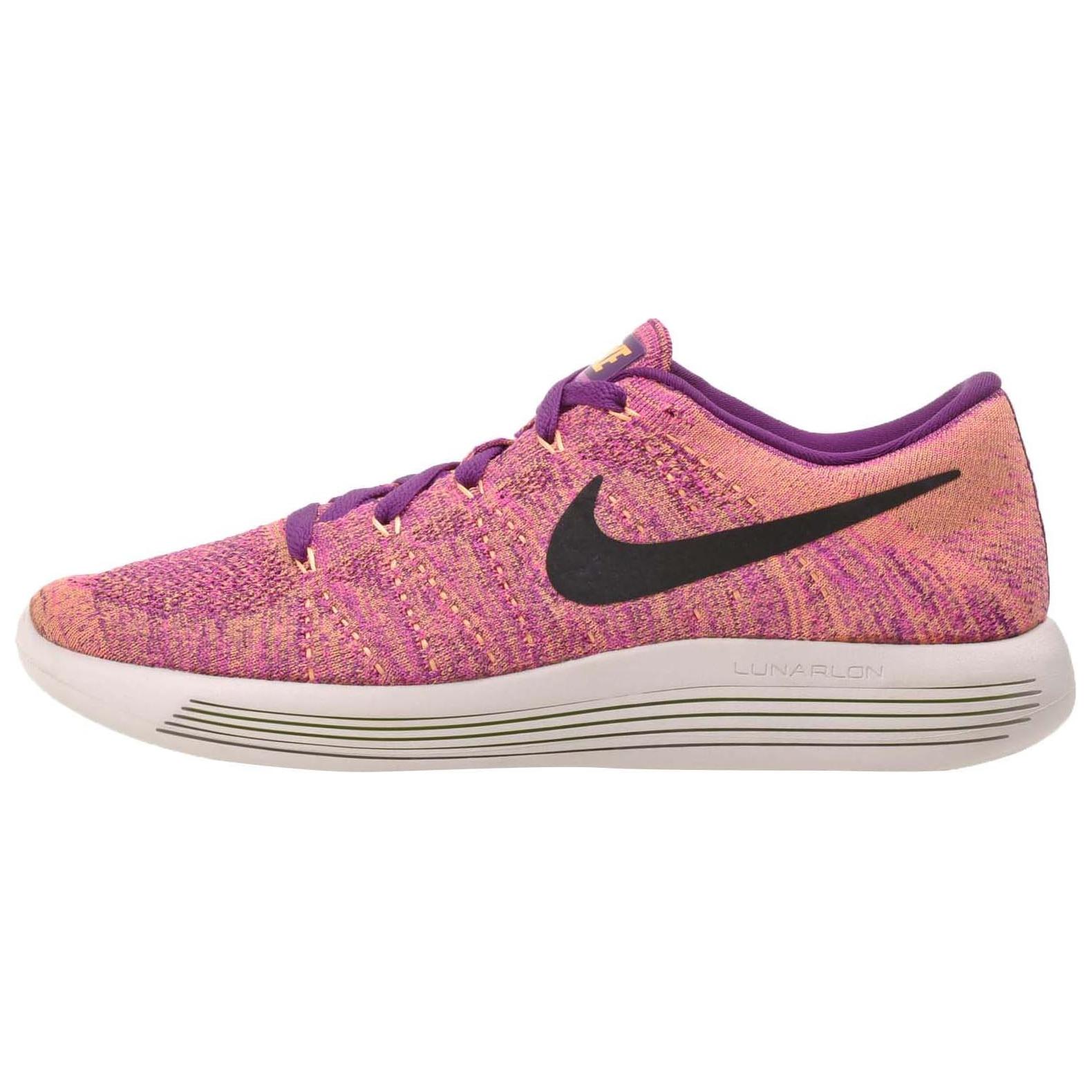 Nike Lunarepic Low Flyknit Bright Grape/Black Fire Pink Women's