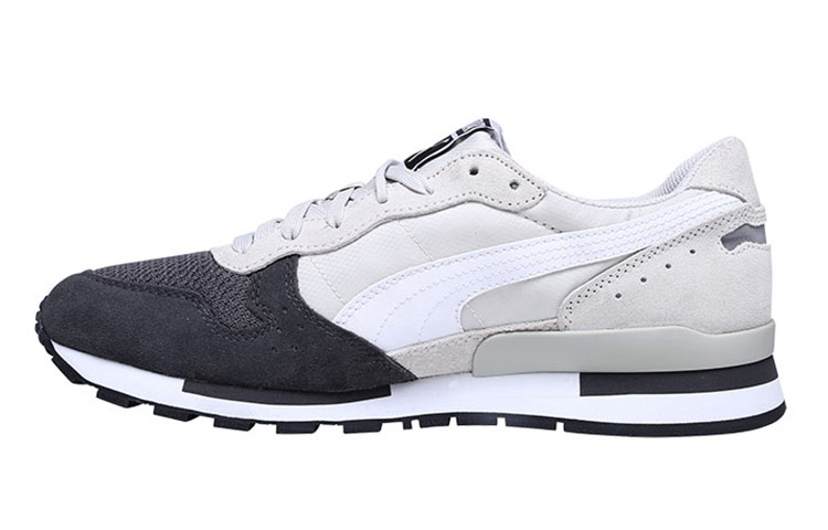 PUMA Duplex Classic Mesh, Artificial Leather Cushioning Quick Dry Low top Marathon Running Shoes Unisex Gray