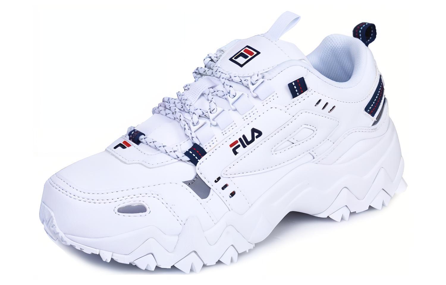 Кроссовки Fila Oakmont (бело-черные) — Белыйчёрный — фото 2