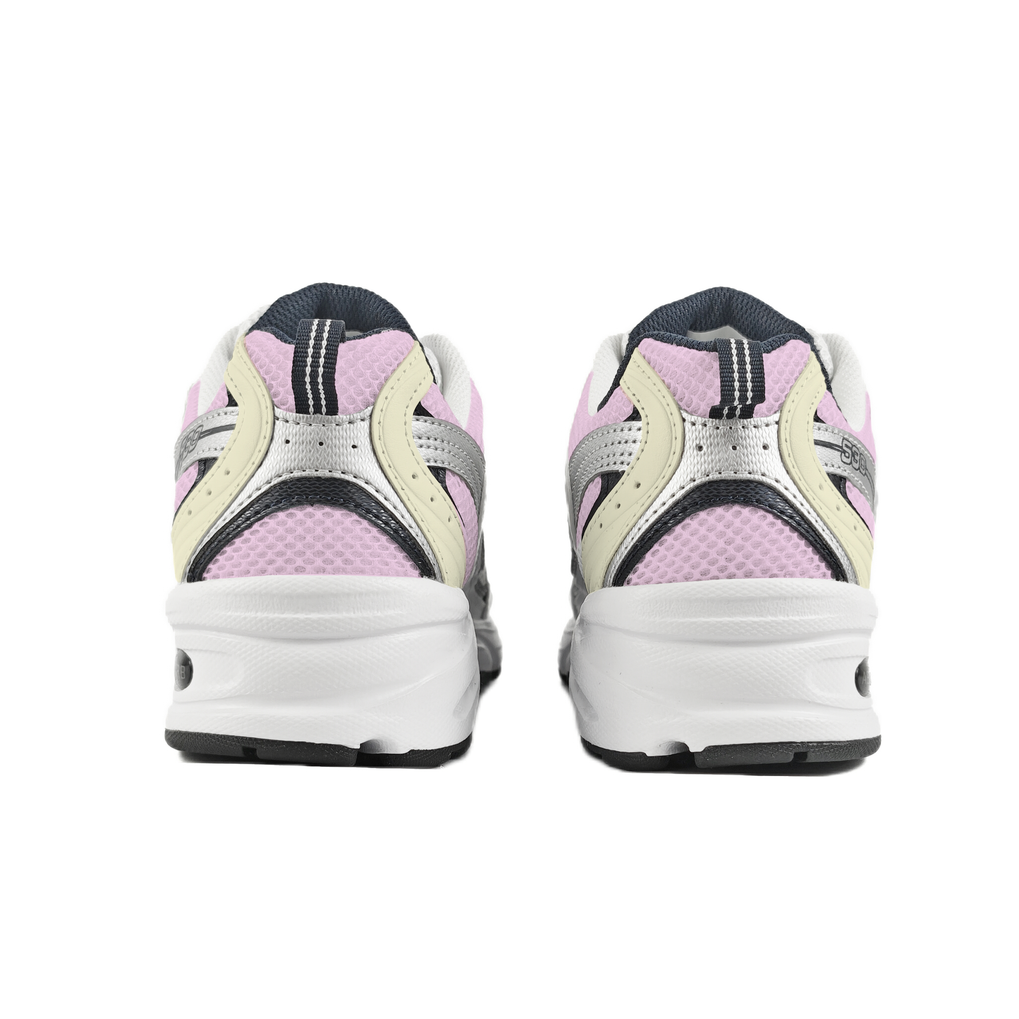 New Balance NB 530 Abrasion Resistant Low top Running Shoes Unisex Yellow Pink
