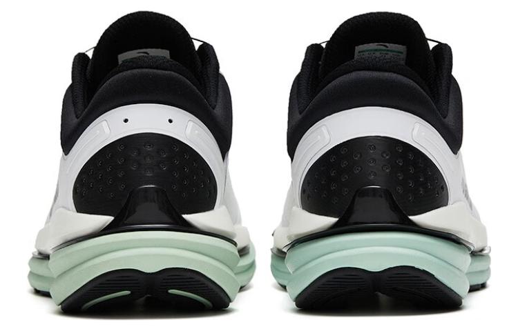 Anta Cushioning Slip Resistant Abrasion Resistant Low top Running Shoes Men’s White Black Green
