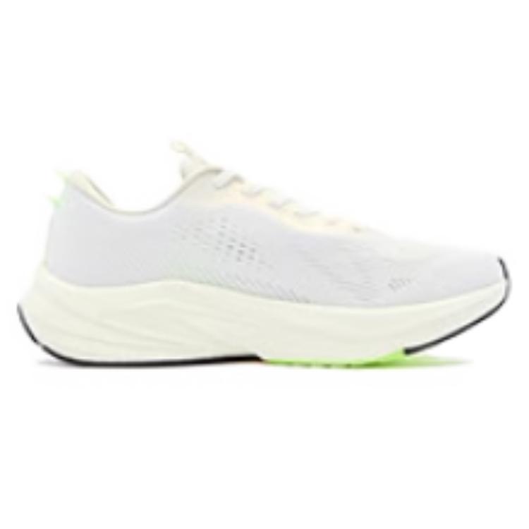 QIAODAN Flying Speed 3LITE Running Shoes Men’s Low Top White Orange Green