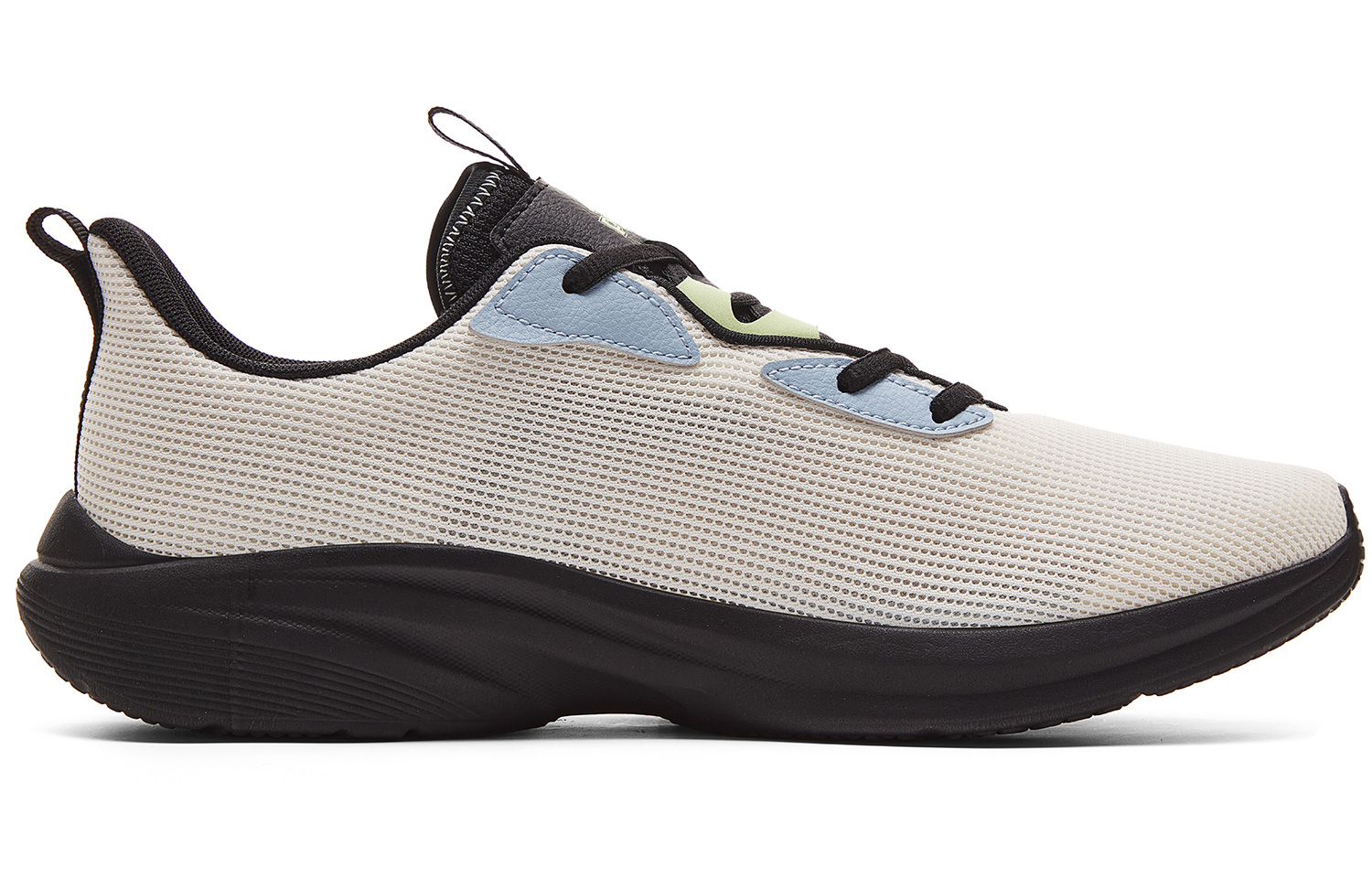 PEAK Cushioning Lightweight Rebound Cushioning Lightweight Rebound Low top Running Shoes Men’s Beige White Black