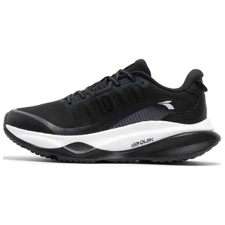 361° Fiery 4 Slip Resistant Cushioning Abrasion Resistant Low top Casual Running Shoes Men’s Black White