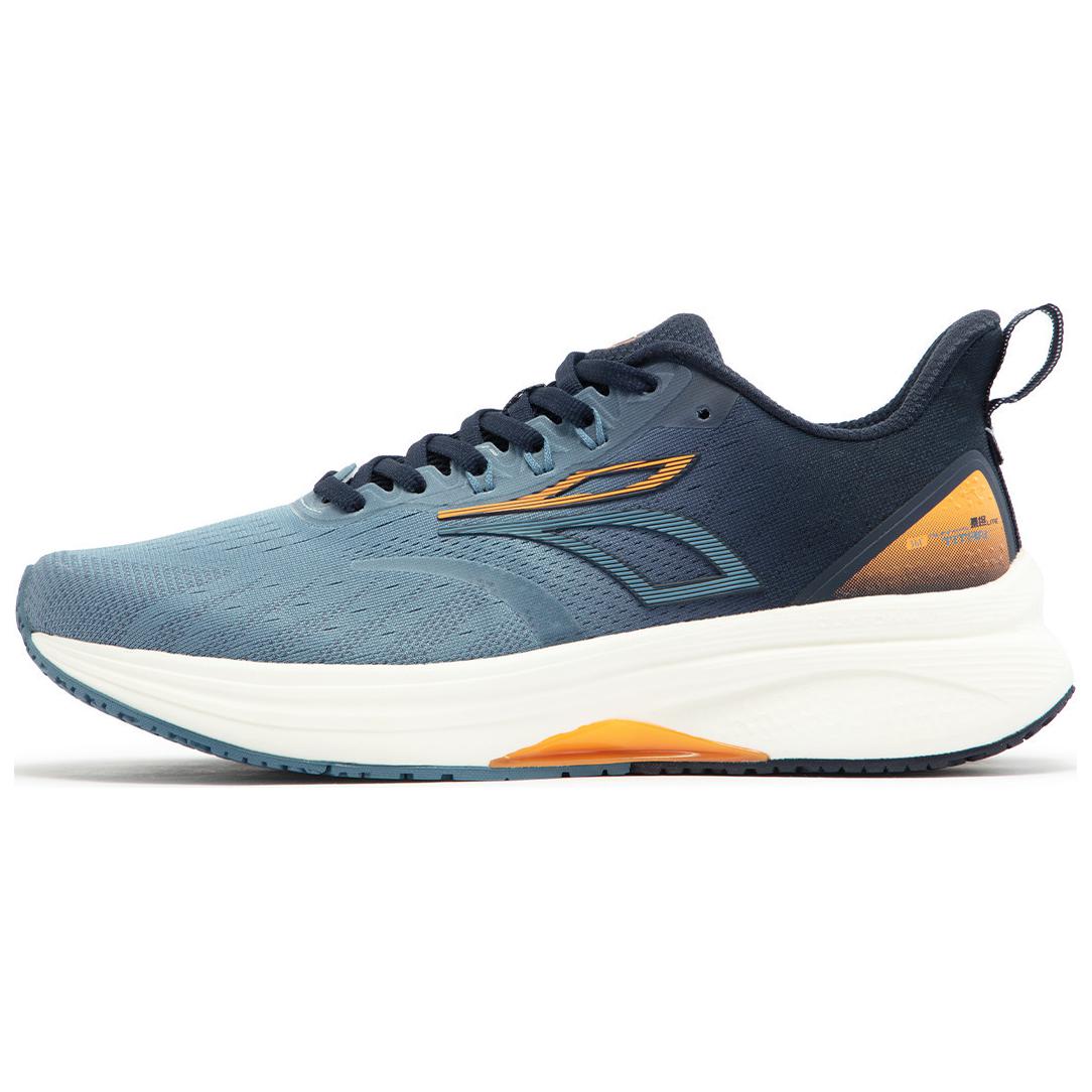 361° Titan Lite Comfortable And Trendy Cushioning, Wear Resistant Low top Casual Running Shoes Unisex Blue Orange