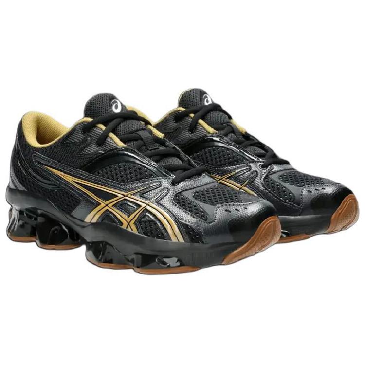 Мужские кроссовки ASICS × KIKO KOSTADINOV Gel-Quantum Zientzia (черно-золотые) — фото 4