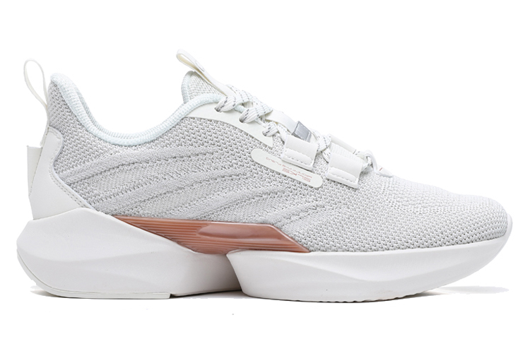 Erke Running Shoes Women’s Low Top Ivory White