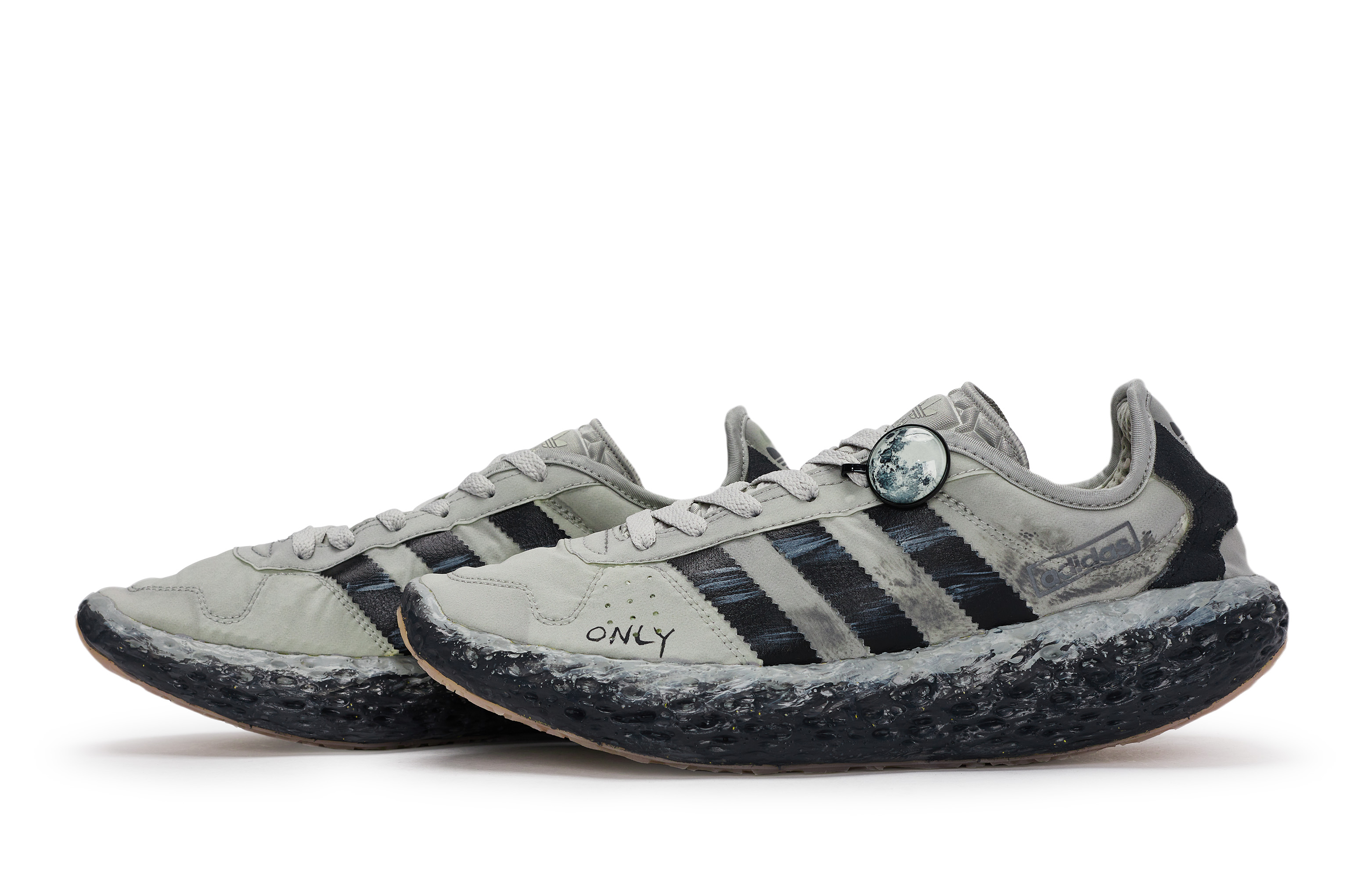 Adidas Originals Zponge Slip Resistant Abrasion Resistant Slip Resistant Abrasion Resistant Low top Running Shoes Men’s
