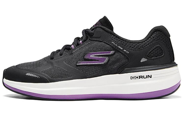Skechers GOrun Pulse 2 Cushioning Breathable Low top Running Shoes Women’s Black Purple