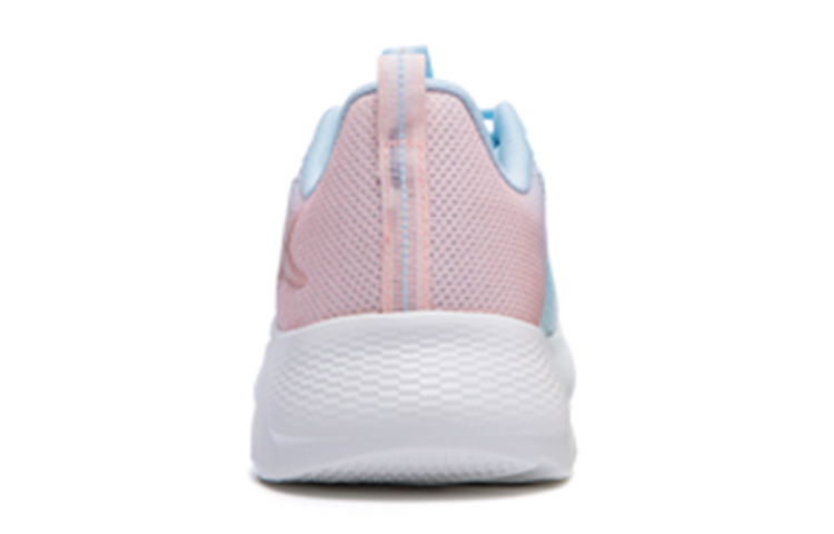 XTEP Cushioning Slip Resistant Abrasion Resistant Breathable Lightweight Low top Running Shoes Women’s Pink Blue Gray
