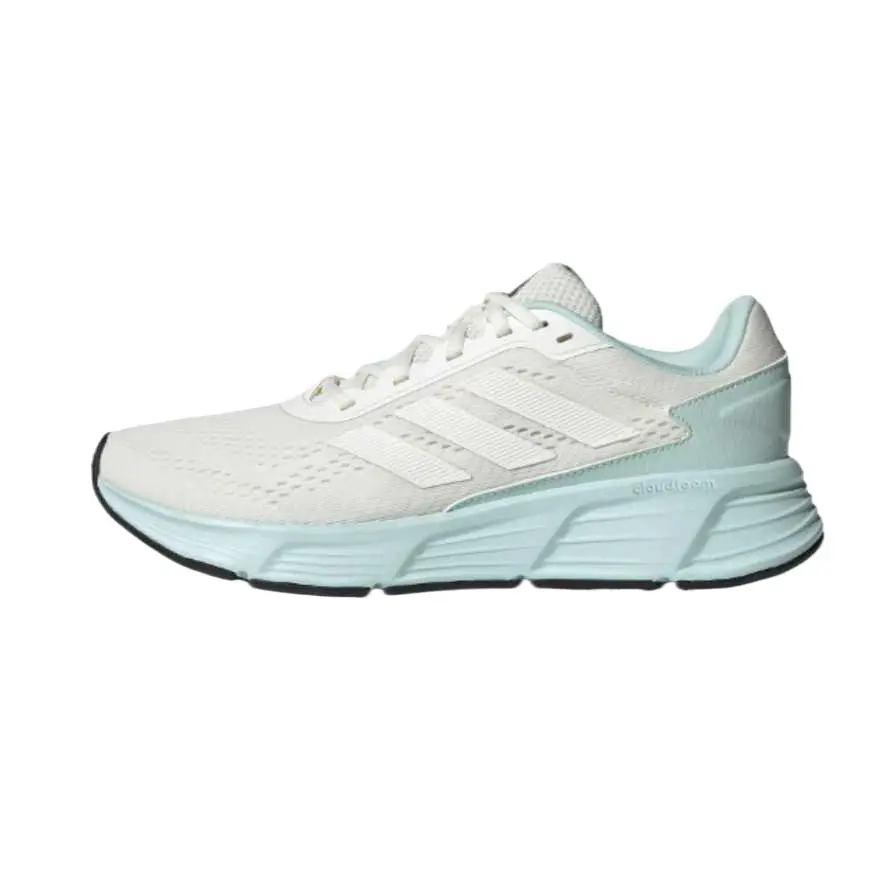 Adidas Galaxy PU, Textile, Synthetic Leather Low top Casual Physical Fitness Test & Exam Running Shoes Unisex White