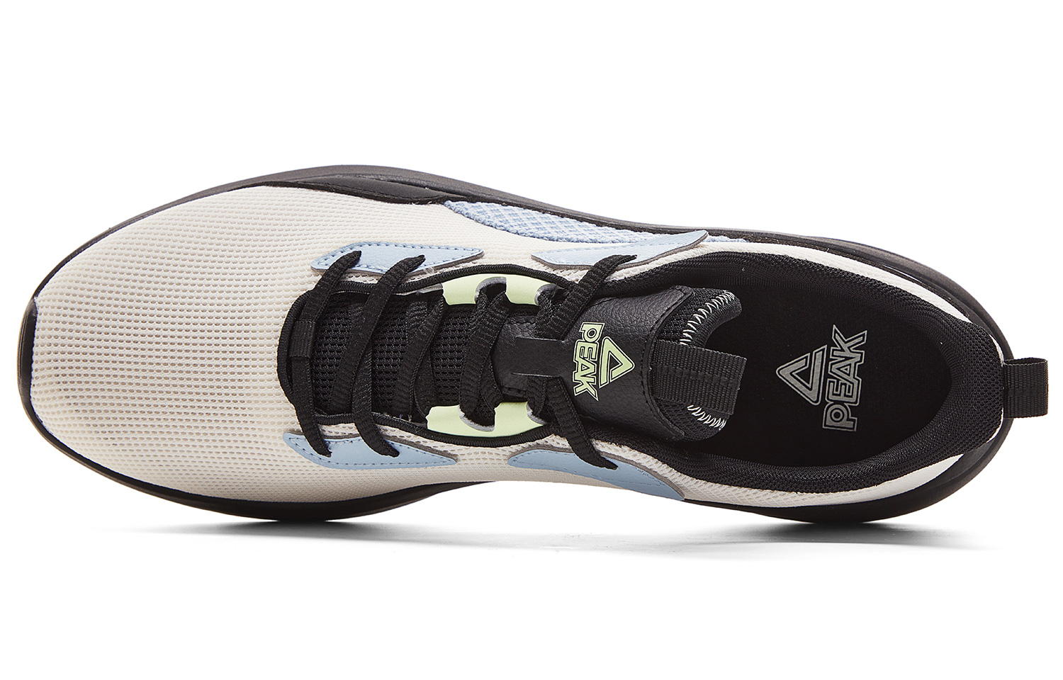 PEAK Cushioning Lightweight Rebound Cushioning Lightweight Rebound Low top Running Shoes Men’s Beige White Black