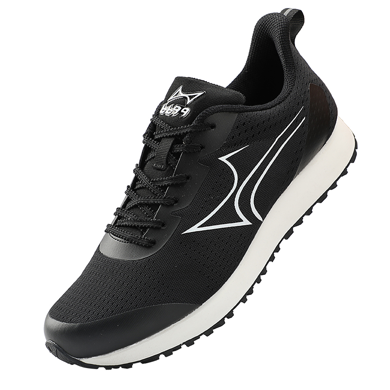 HEALTH Cushioning Slip Resistant Cushioning Slip Resistant Low top Running Shoes Unisex Black