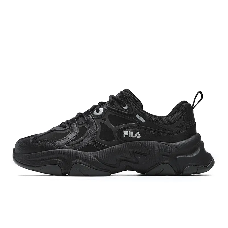 FILA MARS 3 Textile, Synthetic Leather Low top Running Shoes Men's Black