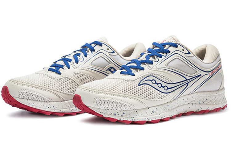 Saucony Cohesion 12 Mesh Slip Resistant, Abrasion Resistant, Lightweight Low top Trail Running Shoes Men's
