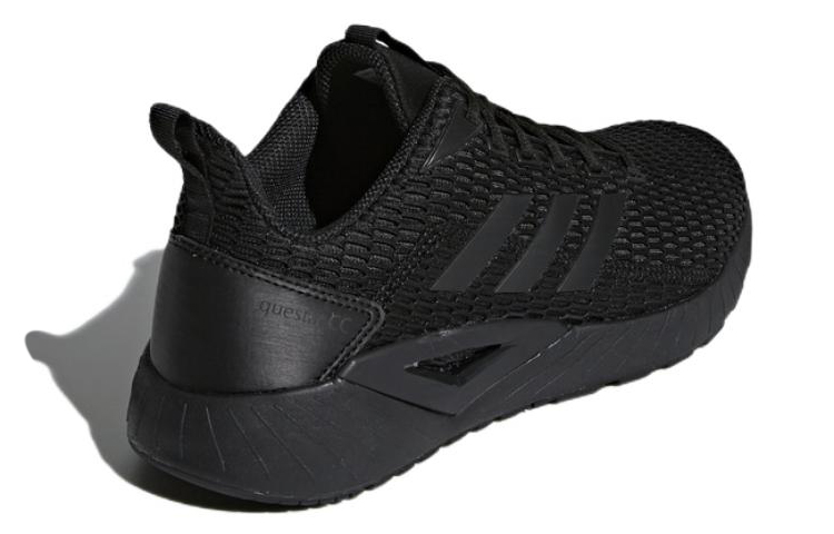 Мужские кроссовки adidas neo Questar (черные) — 乌黑色 — фото 4