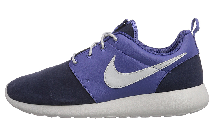 Nike Roshe Run Running Shoes Men's Low Top Blue/Purple