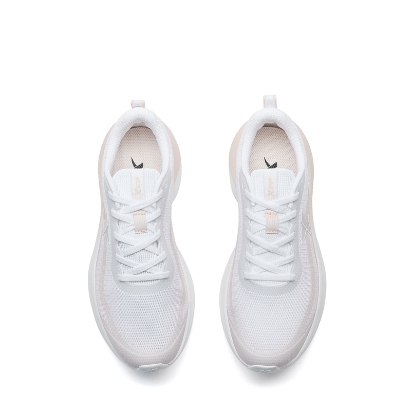 XTEP Breeze Fabric Low top Casual Running Shoes Women’s White Pink