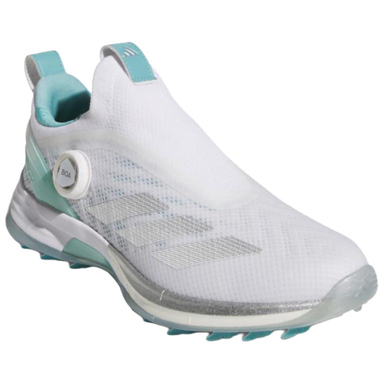 Adidas Adizero ZG Abrasion Resistant Low top Golf Shoes Women’s White Silver