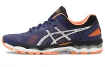 Asics Gel Kayano 22 Mesh Low top Running Shoes Men's Blue Silver