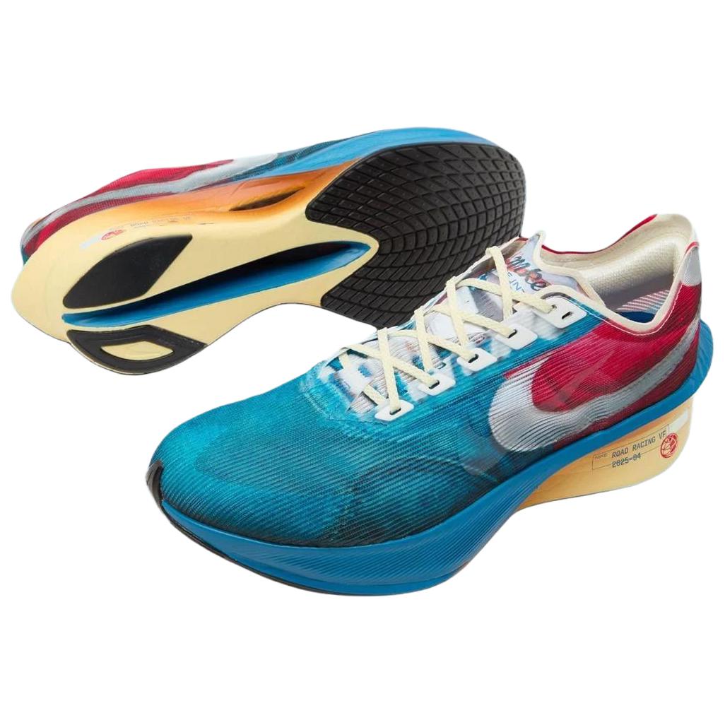 Nike ZOOMX VAPORFLY NEXT% 4 Fabric Low top ZOOMX Casual Marathon Running Shoes Men’s Blue Red