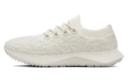 Allbirds Wool Dasher 2 Fluff Cushioning Slip Resistant Abrasion Resistant Low top Running Shoes Women's Natural White