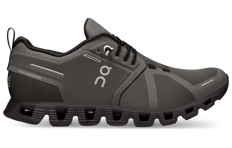 On Running Cloud 5 Waterproof Olive Black Women’s
