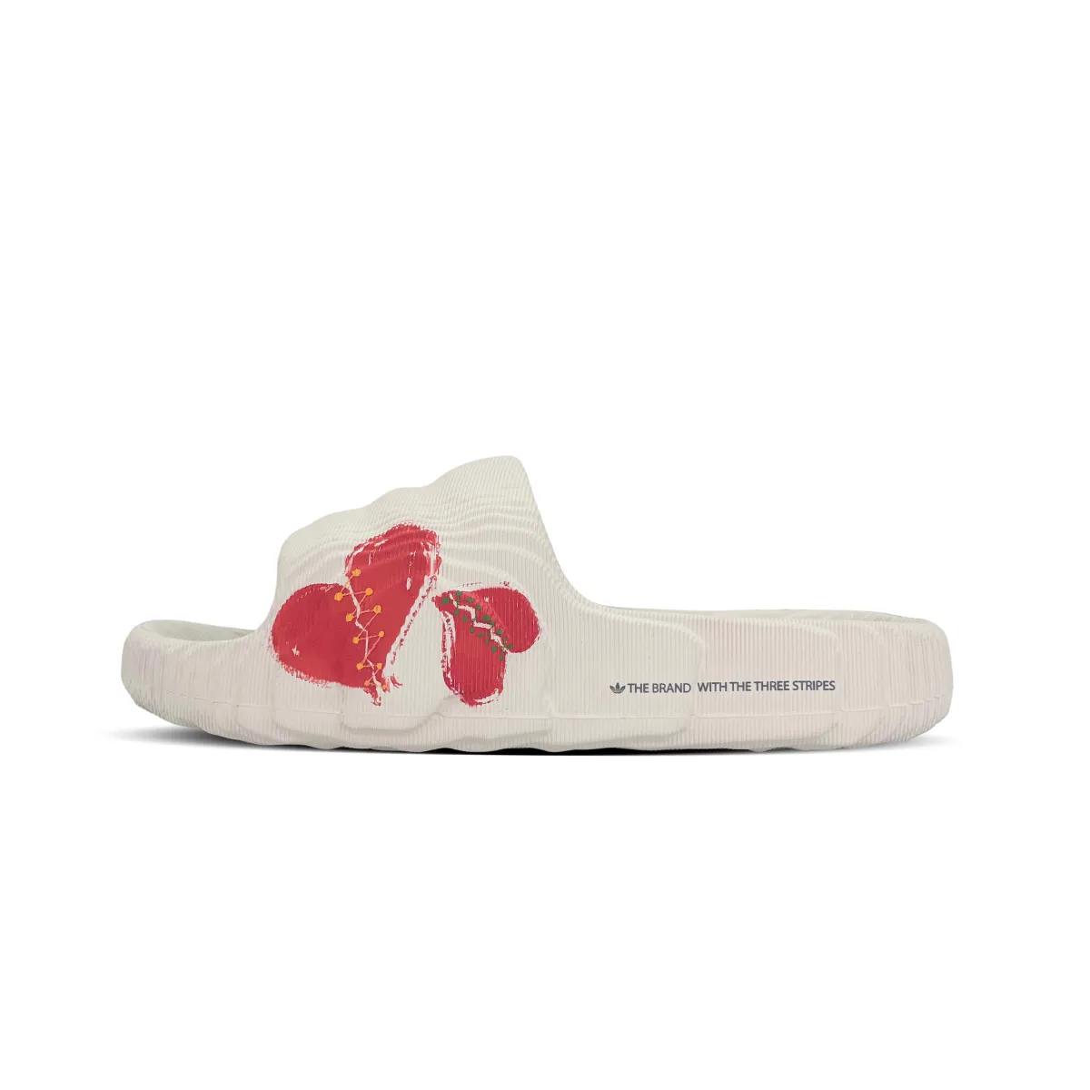 Adidas Originals ADILETTE 22 Slip Resistant Slip Resistant Slide Slippers Unisex Red White