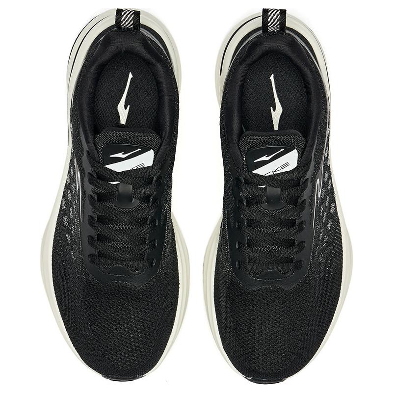 Erke Cushioning, Wear Resistant Low top Running Shoes Women’s Black White