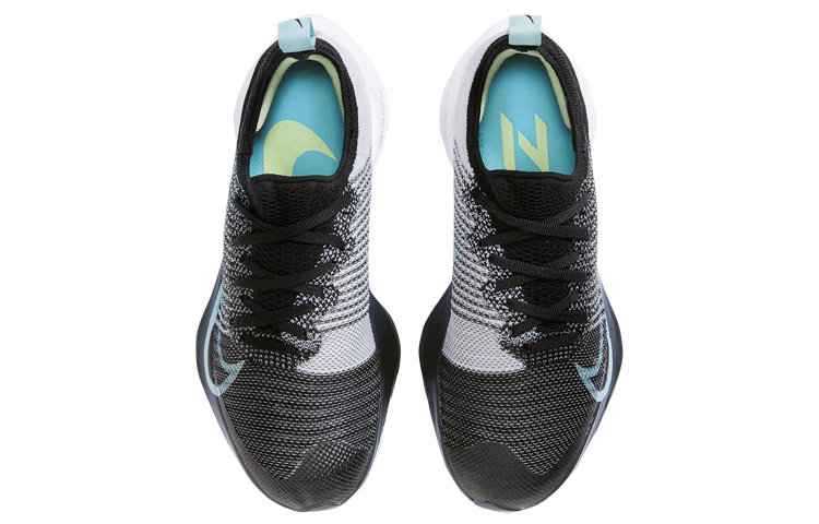 Женские кроссовки Nike Air Zoom Tempo Next% (черно-синий) — Чёрныйсиний — фото 4