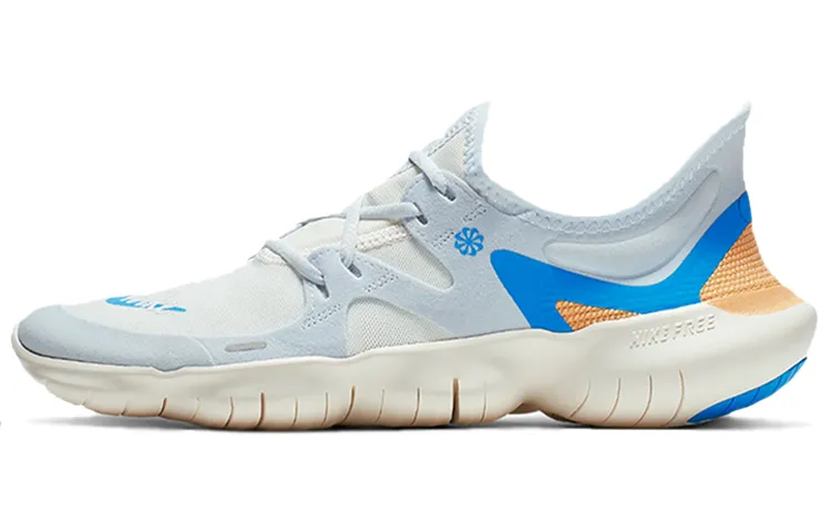 Nike Free Rn 5 Just Do It Grey Blue Hero Women's