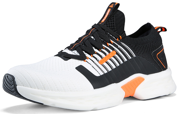PEAK Light Rebound Light Speed Low top Running Shoes Men’s Black White