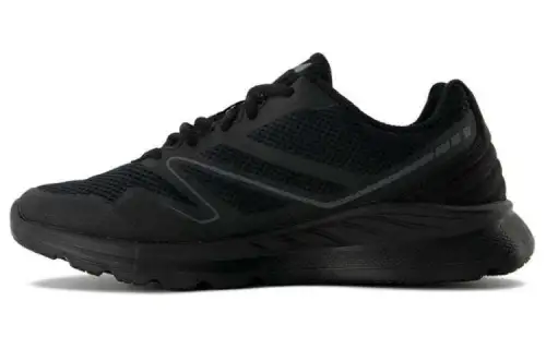 FILA Abrasion Resistant Breathable Abrasion Resistant Breathable Low top Running Shoes Men's Black