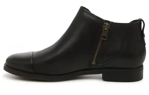 Timberland Top Grain Cow Leather Ankle Length Outdoor Boots Black