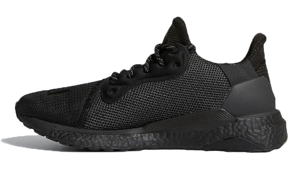 Pharrell x adidas originals Pharrell x adidas Solar Hu Comfortable, non-slip, lightweight, low-top casual running shoes, same style for men and women, black