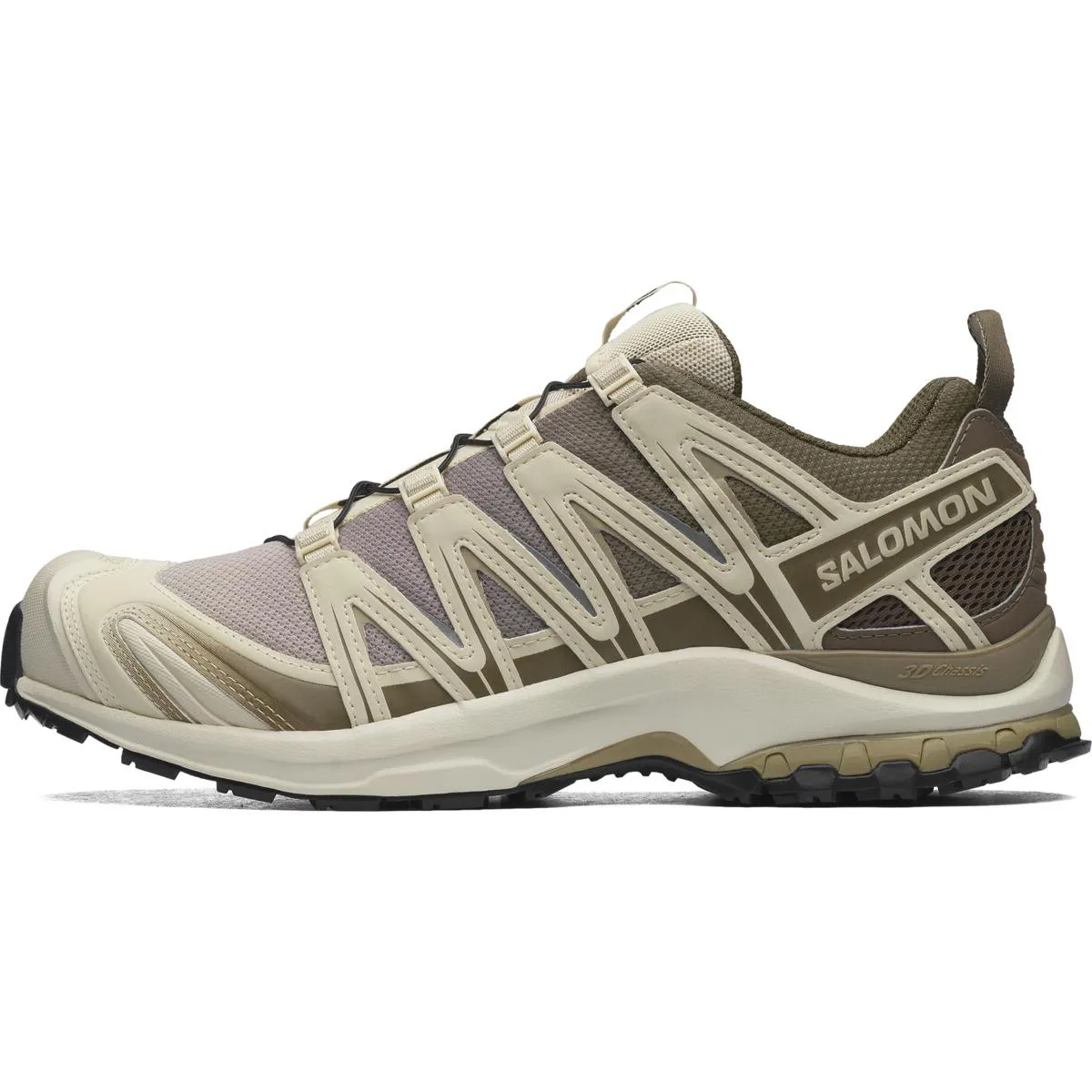 SALOMON XA PRO 3D Slip Resistant Abrasion Resistant Low top Casual Trail Running Shoes Unisex Lime Gray