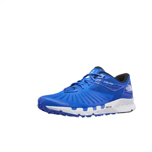 THE NORTH FACE Abrasion Resistant Low top Running Shoes Men's Blue