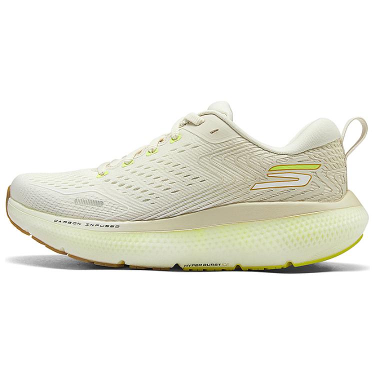 Skechers GO Run Ride 11 Cushioning Support Low top Running Shoes Women’s Deep Ivory