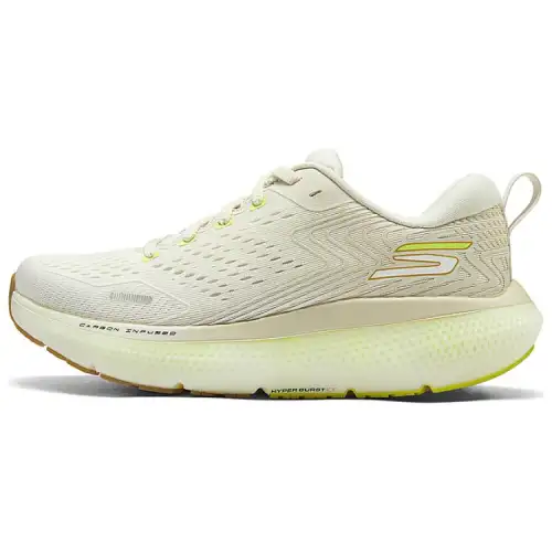 Skechers GO Run Ride 11 Cushioning Support Low top Running Shoes Women's Deep Ivory