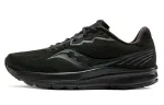 Saucony Ride Yutu 14 Cushioning Abrasion Resistant Support Low top Training Running Shoes Men's Black