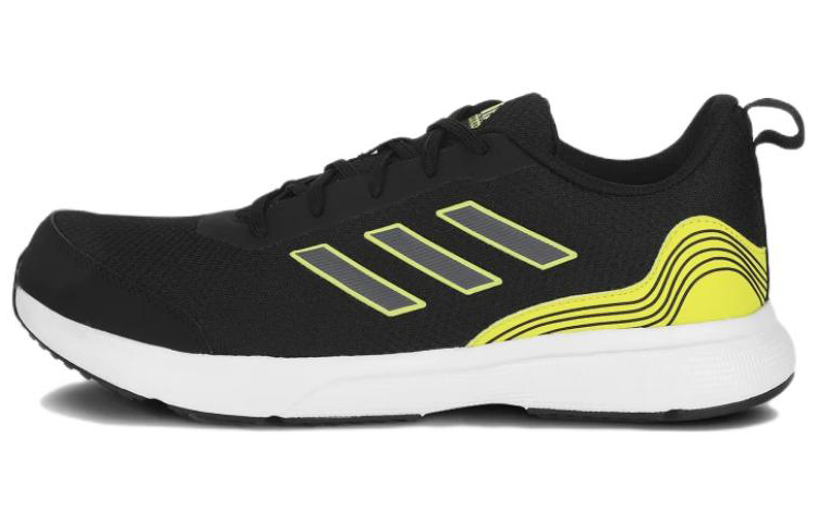 Adidas RUNMAGICA Running Shoes Men's Low Top Black/Yellow