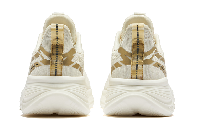 Erke Mastering The Wind Comfortable And Breathable Cushioning Lightweight Low top Running Shoes Men’s Beige Yellow