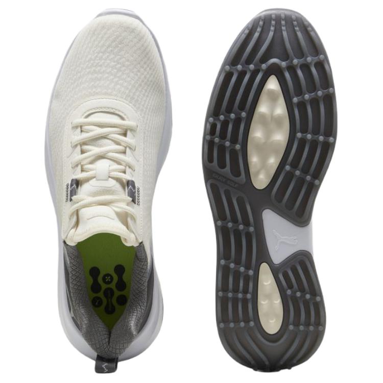 PUMA FUSION CRUSH Soft And Comfortable Low top Golf Shoes Men’s Beige Black