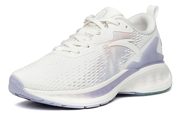 Anta Tron 1.5 Big Data Cushioning Breathable Low top Running Shoes Women’s White Purple