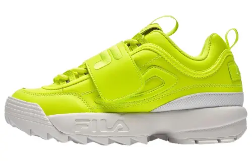 FILA Women's Disruptor 2 Applique 'Safety Yellow'