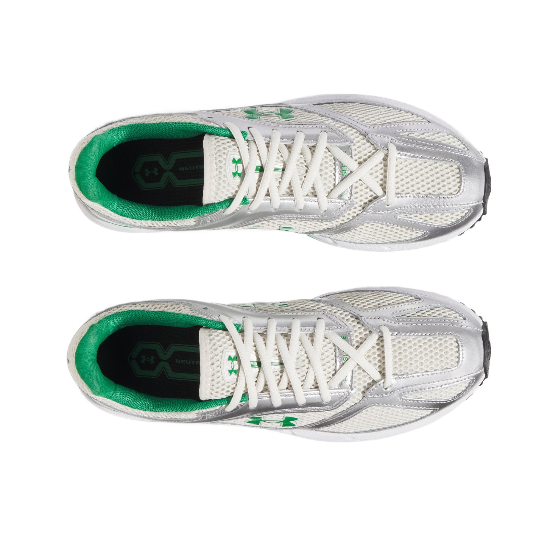 Under Armour Hover Apparition Synthetic Leather Low top Casual Running Shoes Unisex Gray
