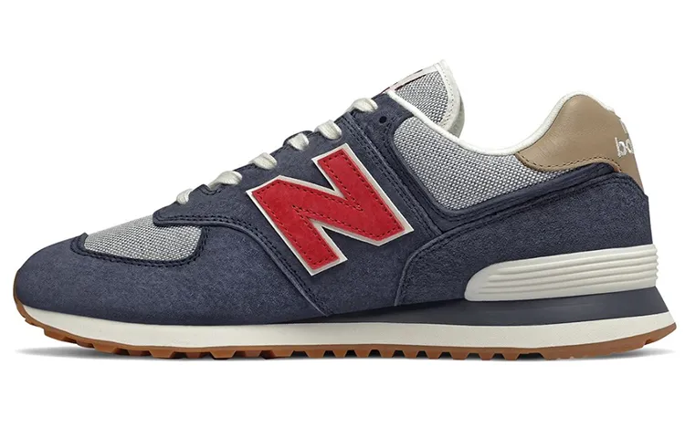 New Balance 574 'Navy Red'
