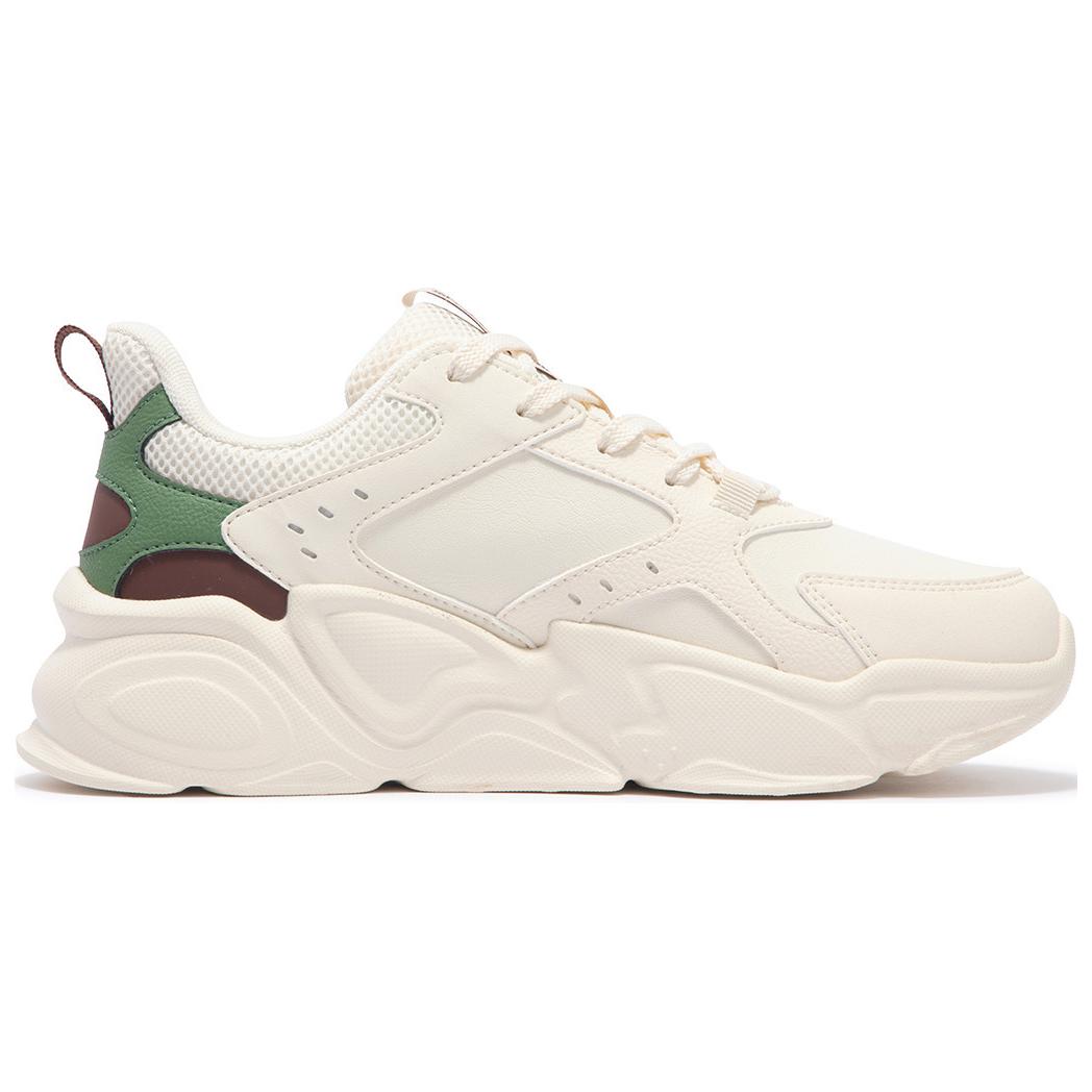 361° Mesh Abrasion Resistant Low top Running Shoes Women’s Beige Green Red