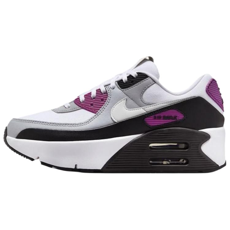 Nike Air Max 90 LV8 White Bold Berry Wolf Grey Photon Dust Women’s